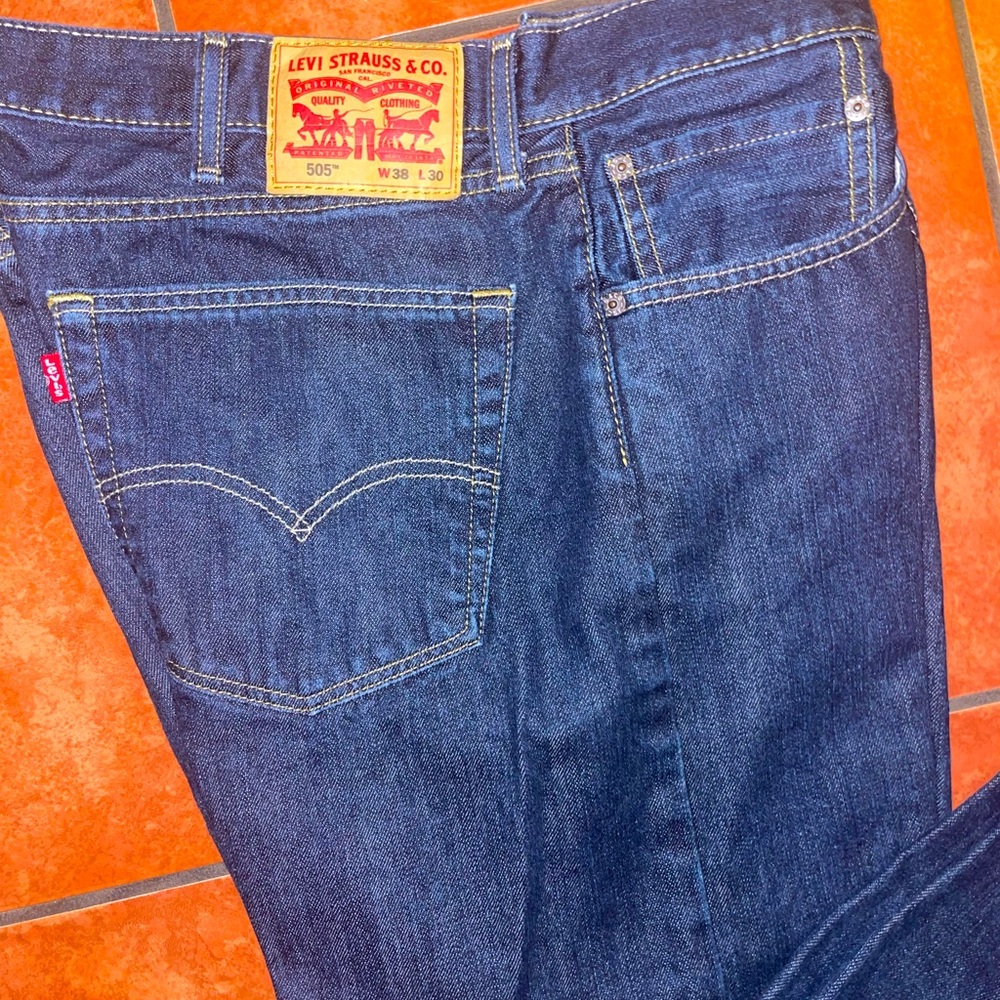 Levi 505 Regular-fit Men’s Jeans
